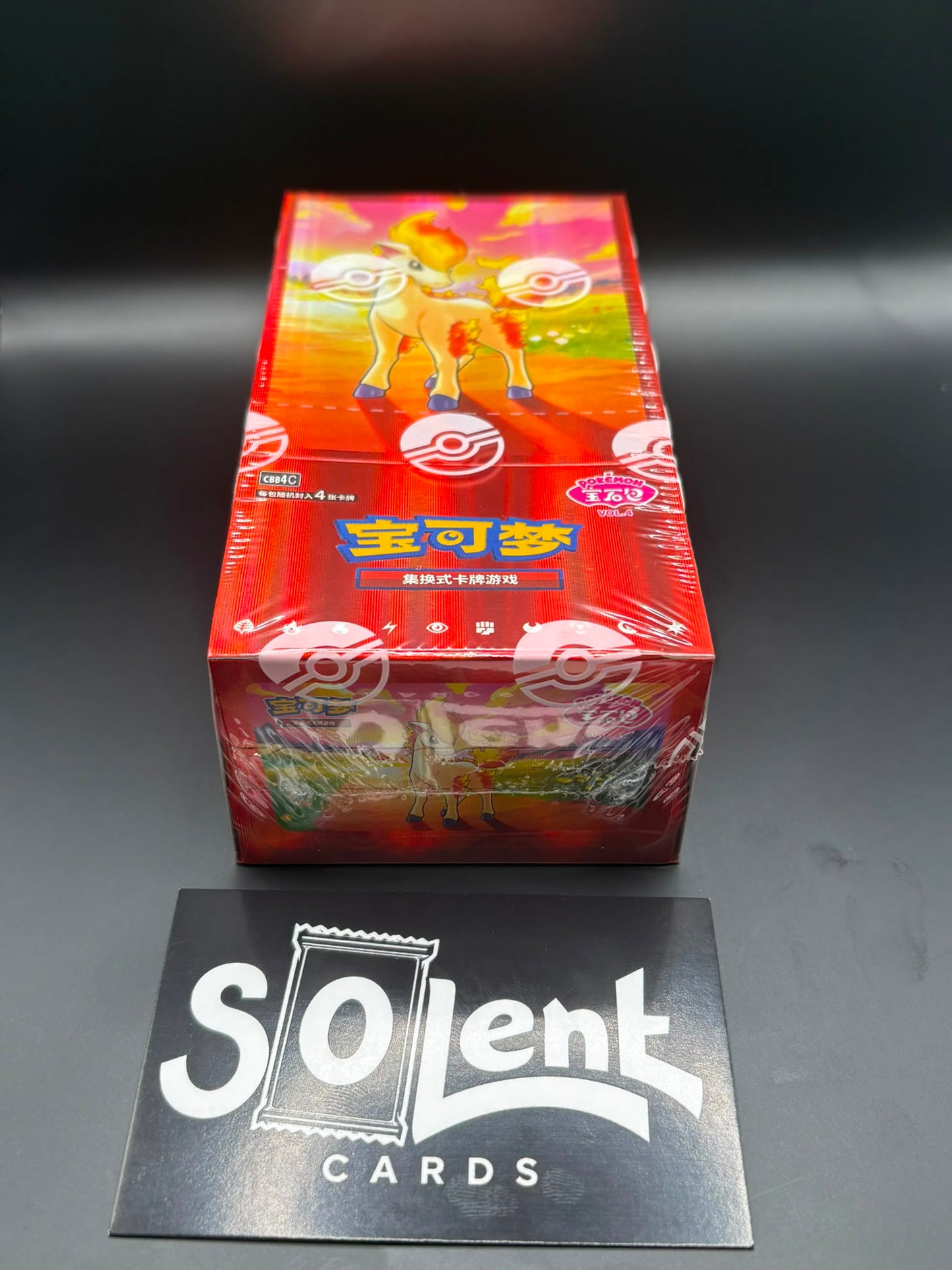 Pokemon Gem Pack Vol. 4 CBB4 C Simplified Chinese Booster Box