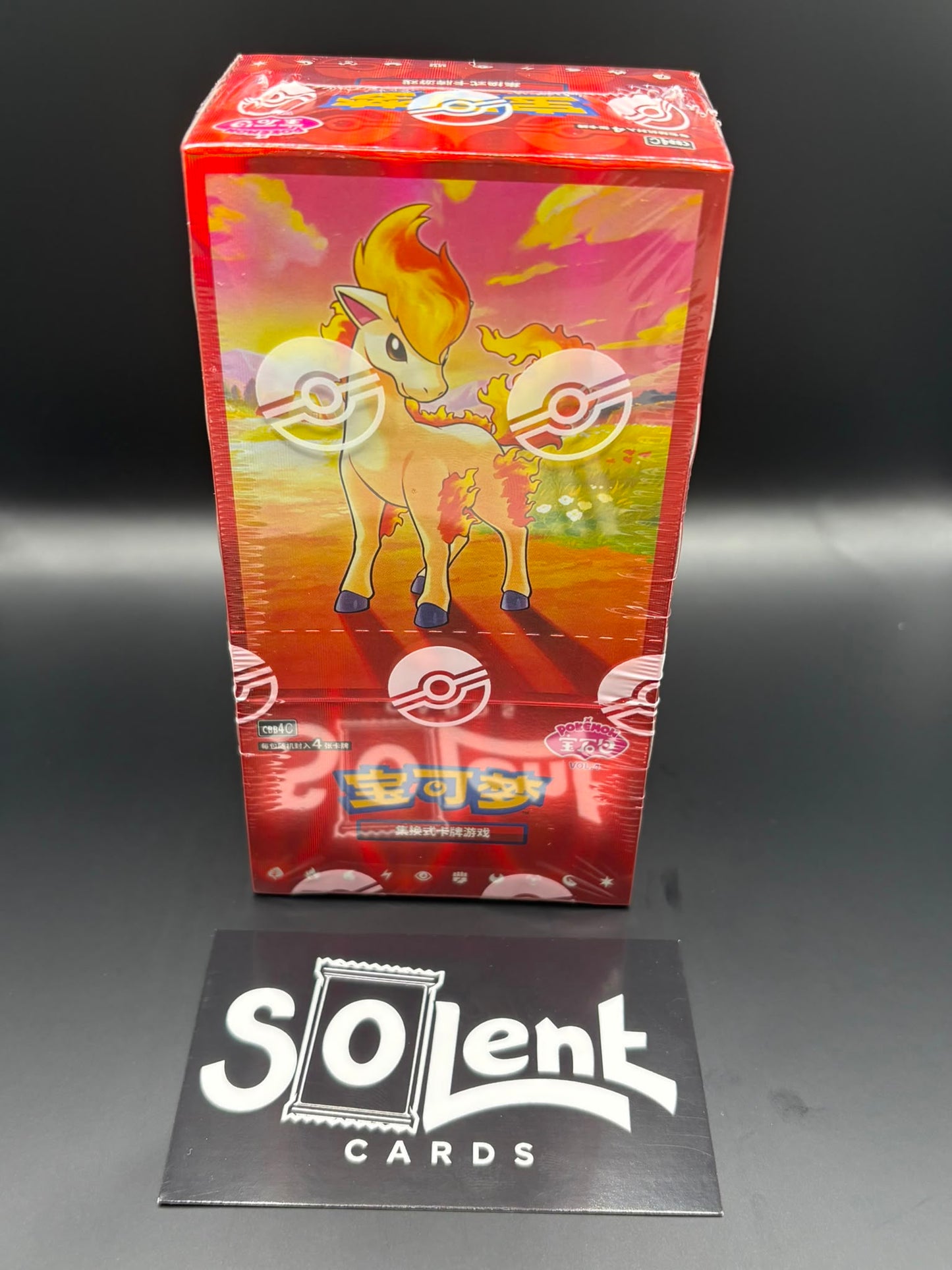 Pokemon Gem Pack Vol. 4 CBB4 C Simplified Chinese Booster Box