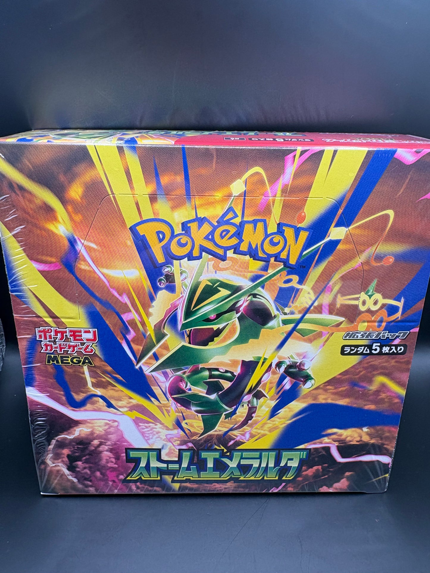 Pokemon Storm Emeralda m6 Japanese Booster Box